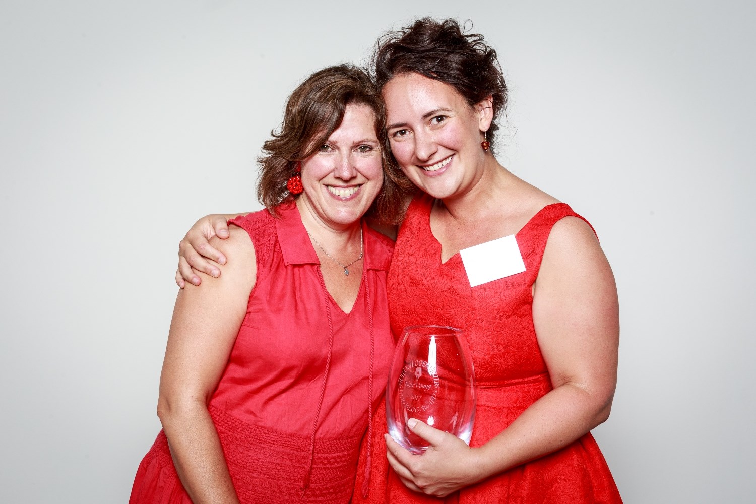 Pauline Kent (left), Director of Satellite PR and Kate Young